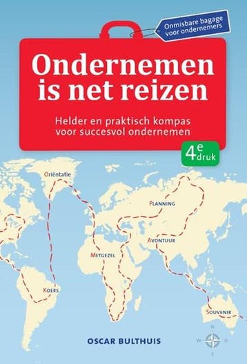 Ondernemen is net reizen | 9789490085353 | Oscar Bulthuis, Zo goed als nieuw, Oscar Bulthuis