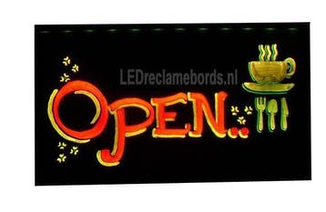 LED schrijfbord 30*40cm | op voorraad incl afstandsbediening, Ophalen of Verzenden