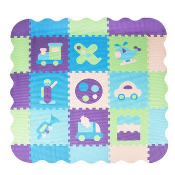 Speelmat | Speelmat Foam | Puzzelmat | Figuren | 9, Ophalen of Verzenden, Nieuw