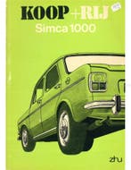 KOOP + RIJ SIMCA 1000, Boeken, Nieuw, Author