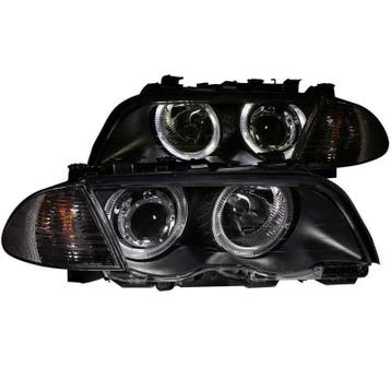 ANZO 1999-2001 BMW 3 Series E46 Projector Headlights w/ Halo, Ophalen of Verzenden, Nieuw