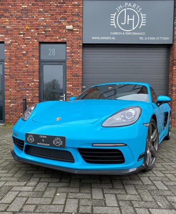 Carbon voorlip splitter Porsche 718 Cayman Boxster, Verzenden