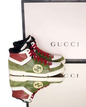 Gucci - Enkellaarsjes - Maat: EU 42.5, Nieuw