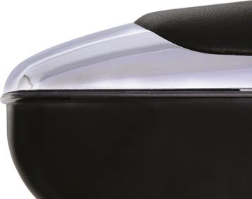 Carpoint Armsteun Universeel – Zwart/Chroom – Met, Ophalen of Verzenden, Gebruikt