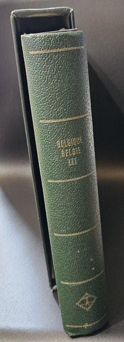 België 1975/1996 - Leuchtturm LX album netjes gevuld, Gestempeld