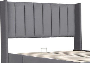 2dekans | Juskys – Polsterbed Savona – 120 x 200 cm –, Ophalen of Verzenden, Zo goed als nieuw