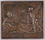 België. Medal Commune de Saint-Gilles Bruxelles, signée Ch.