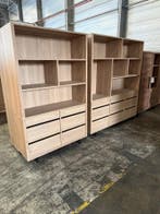 Pereira boekenkast, old oak (nieuw, outlet), Nieuw, Overige materialen