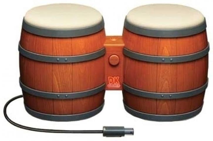 Donkey Kong Bongos (GameCube), Spelcomputers en Games, Spelcomputers | Nintendo GameCube, Gebruikt, Verzenden
