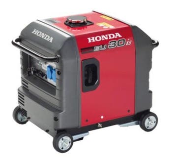 Honda EU30is Inverter Generator met eStart, Nieuw, Ophalen of Verzenden, Minder dan 5 kVA, Elektrisch startend