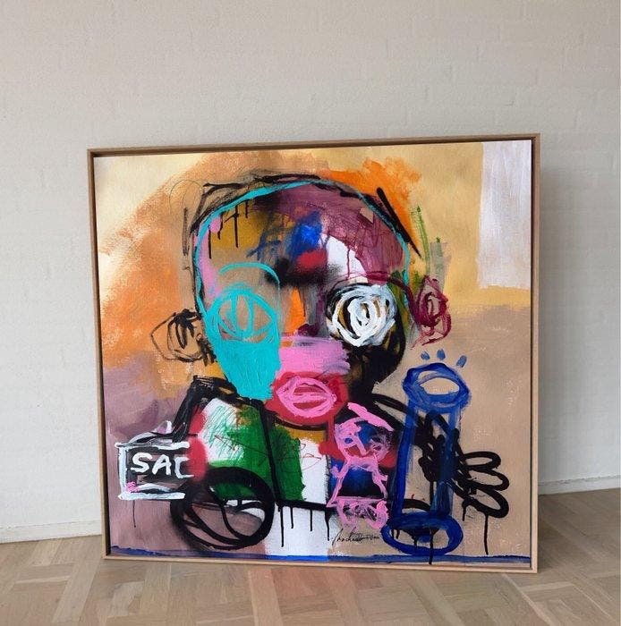 Matias Machado - Playground, Antiek en Kunst, Kunst | Schilderijen | Modern