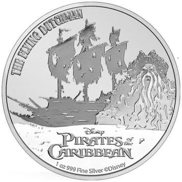 Niue. 2 Dollars 2021 1 oz $2 NZD Niue Silver The Flying
