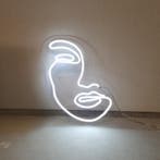LED Neon bord - Minimalistisch Line Art - Gezicht, Verzamelen, Verzenden, Nieuw