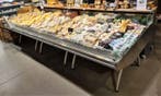 RVS Koeleiland, B380 x D135 x H108 cm, zonder motor, Witgoed en Apparatuur, Koelkasten en IJskasten, Gebruikt