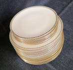 Schumann Arzberg - Tafelservies (18) - Bordo oro - 24 kt