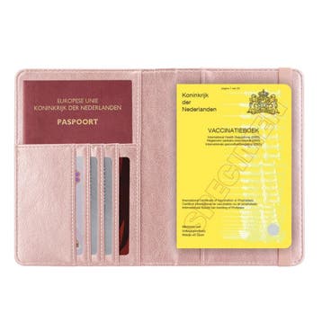 Vaccinatiepaspoort Hoesje / 11,7 x 16,5 cm Mapje voor he...