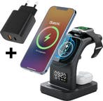 2dekans | iSetchi MagSafe 5-in-1 Draadloze Oplader (15W, Ophalen of Verzenden, Zo goed als nieuw