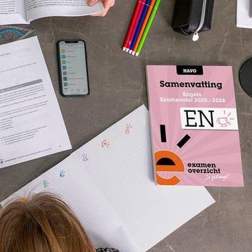 ExamenOverzicht - Samenvatting Engels HAVO - ExamenOverzicht, Boeken, Verzenden, Zo goed als nieuw, ExamenOverzicht