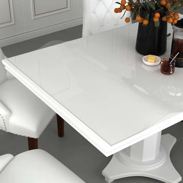 vidaXL Tafelbeschermer 70x70 cm 1,6 mm PVC transparant, Verzenden, Nieuw