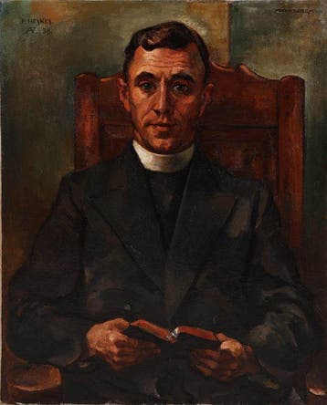 Matthieu Wiegman (1886-1971) - Portret P. Heskes, Antiek en Kunst