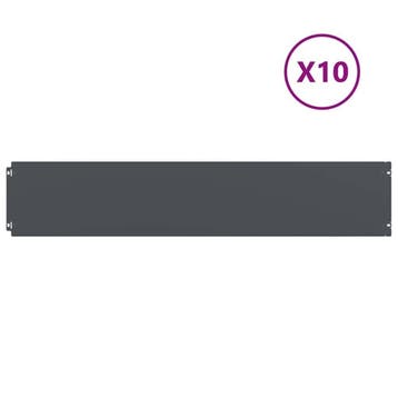 Gazonrand 10st 20x103cm | Retourdeal 41% Korting, Tuin en Terras, Bielzen en Borders, Overige materialen, 100 tot 200 cm, Ophalen of Verzenden