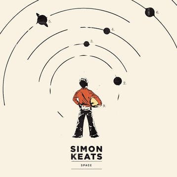 lp nieuw - Simon Keats - Space, Verzenden, Zo goed als nieuw, Overige formaten