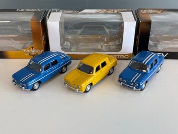 Norev 1:64 - Model raceauto (3) - 2 x Renault 8 Gordini, Nieuw