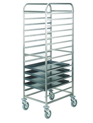 Silowagen | RVS | Schalen | 14x 600x400mm |, Verzenden, Nieuw in verpakking