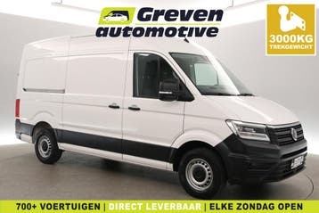 Volkswagen Crafter 2.0 TDI L3H3 140PK, Automaat, Stof, Gebruikt, Euro 6