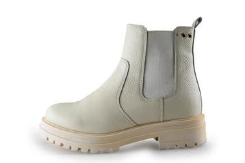 Nelson Chelsea boots in maat 36 Wit, Verzenden, Wit, Overige typen, Zo goed als nieuw