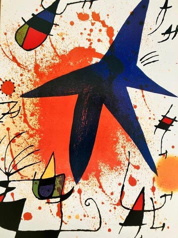 Joan Miró (after) - Létoile Bleue