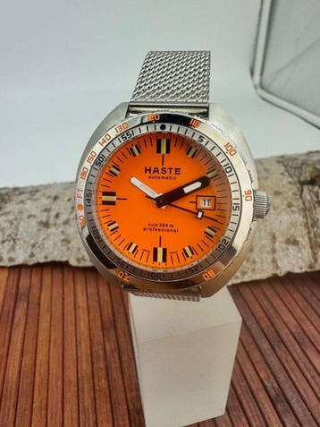 Haste - Zonder minimumprijs - swiss made - Heren - 1980-1989, Nieuw