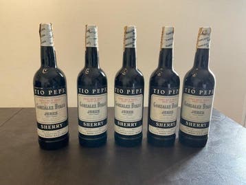 Gonzalez Byass, Tio Pepe Sherry Muy Seco - Jerez Fino - 5, Nieuw