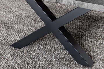 Salontafel WILD, 90 cm tafelblad, 30 mm X-vormige poten,, Huis en Inrichting, Tafels | Salontafels, Ophalen of Verzenden, Nieuw