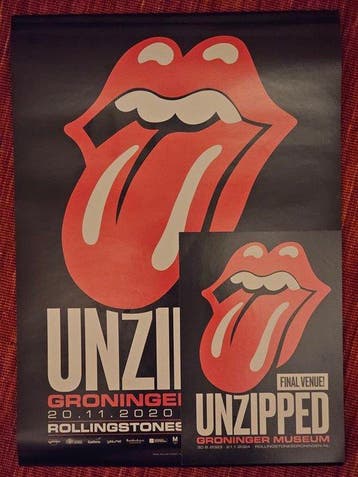 De Rolling Stones - Unzipped, Groninger Museum - Originele, Nieuw in verpakking