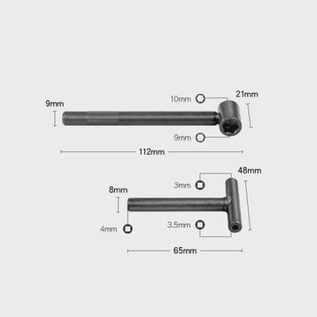 Motor Klep Afstelgereedschap Set met Voelermaat 0.005-0.020, Verzenden