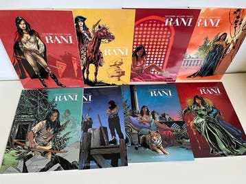 Rani 1 t/m 8 - Complete reeks SC - 8 Album - Eerste druk -, Nieuw