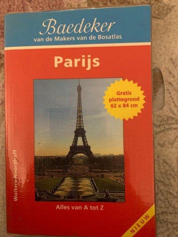Parijs + stadsplattegrond - Baedeker, Verzenden, Gelezen