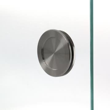 Schuifdeur komgreep zelfklevend (set van 2 stuks) - Antracie, Ophalen of Verzenden, Nieuw