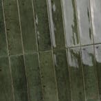 Wandtegels Patagonia Mud green 6,5x26 cm langwerpige handvor, Verzenden, Nieuw
