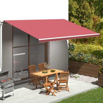 vidaXL Vervangingsdoek voor luifel 500x300 cm polyester, Verzenden, Nieuw