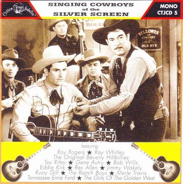 cd - Various - Singing Cowboys Of The Silver Screen, Verzenden, Zo goed als nieuw