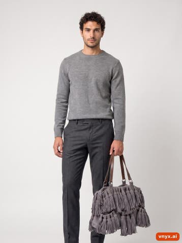 NOBRAND Tassen [] maat  Grijs Vintage, Ophalen of Verzenden, Nieuw