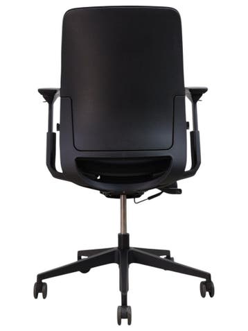 Refurbished Steelcase Amia Bureaustoel, 5 Jaar Garantie!, Verzenden, Zwart, Zo goed als nieuw, Bureaustoel