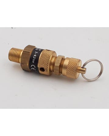 Overdrukventiel met trekring, Ophalen