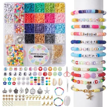 DIY armband en ketting maken pakket (Starterspakketten), Ophalen of Verzenden, Nieuw, Kraal