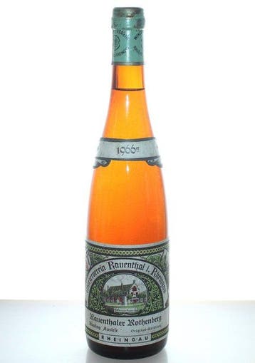 1966 Rauenthaler Rothenberg Riesling Auslese - Winzerverein, Verzamelen, Nieuw