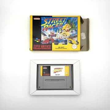 Street Racer - Super Nintendo SNES - PAL EUR - Boxed (No Ma…, Ophalen of Verzenden, Zo goed als nieuw