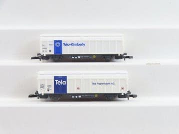 Märklin Z - 82384/82385 - Modeltrein goederenwagon (2) - 2x, Hobby en Vrije tijd, Nieuw