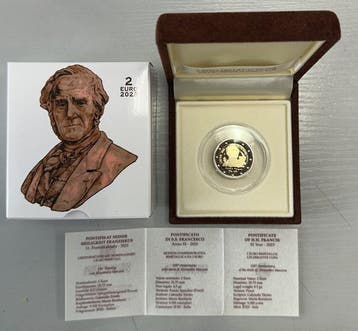 Vaticaan. 2 Euro 2023 Alessandro Manzoni Proof (Zonder